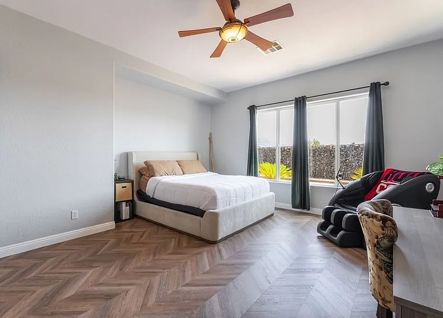 Master bedroom. 