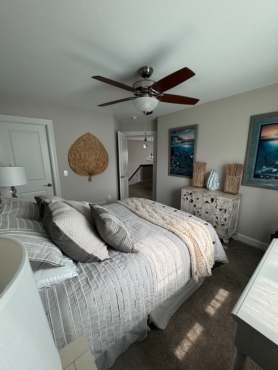 Bedroom, 2nd Floor with a Queen size bed