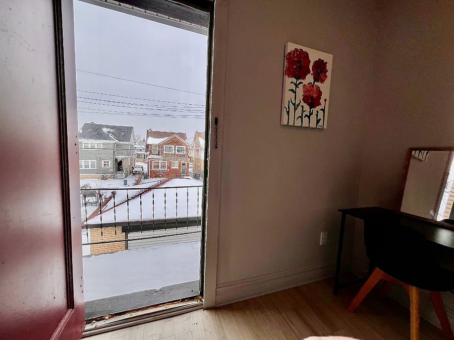 Enjoy fresh air and a quite escape on your personal balcony.