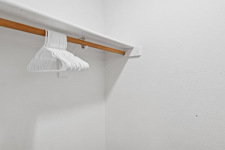 Master walk in closet