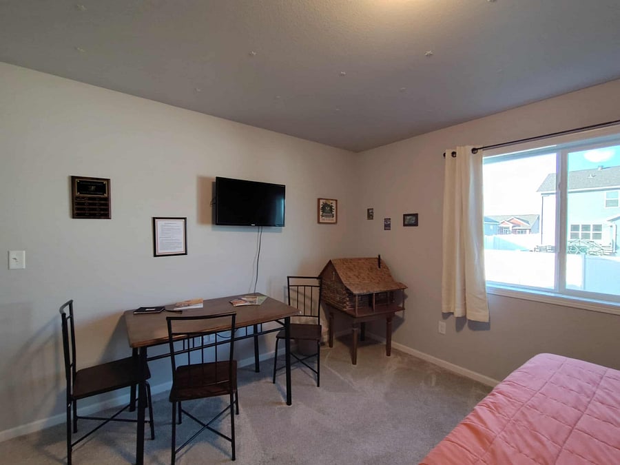 Dining Area and TV