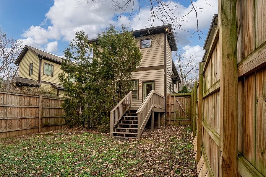 Back yard