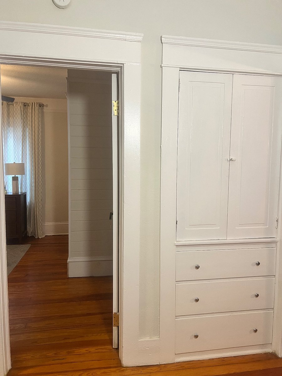 Hall linen closet