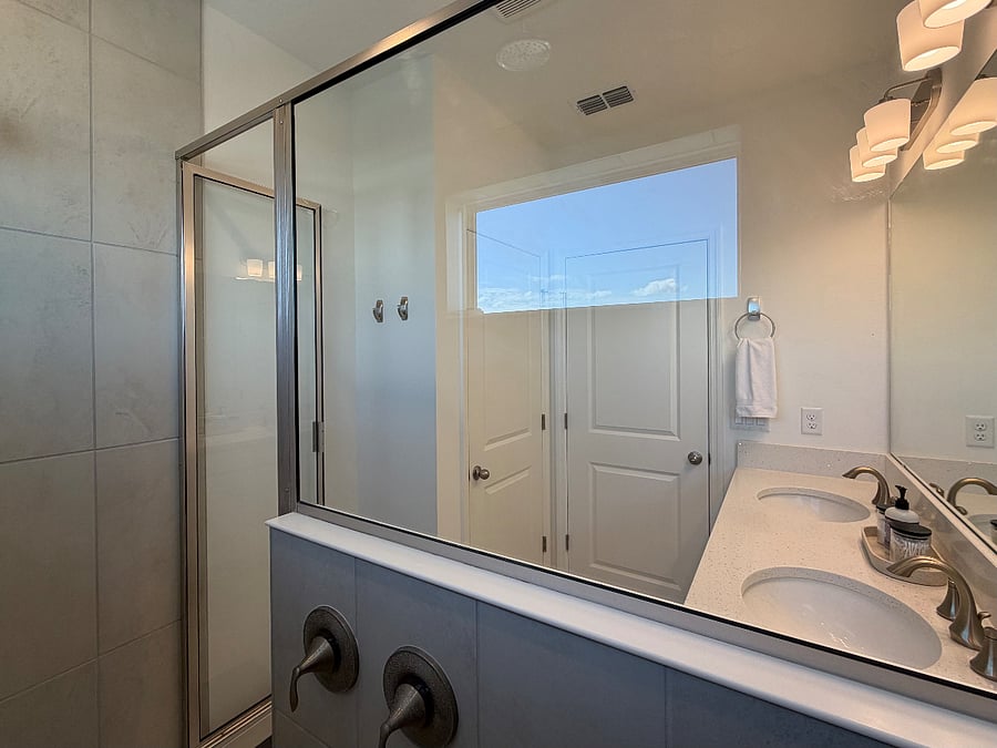 Master bathroom