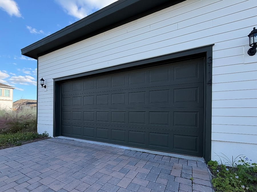 Two-car garage