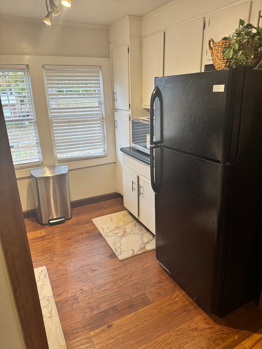 Turn-Key Kitchen with new refrigerator, Keurig, Microwave, cookware, utensils, dinnerware