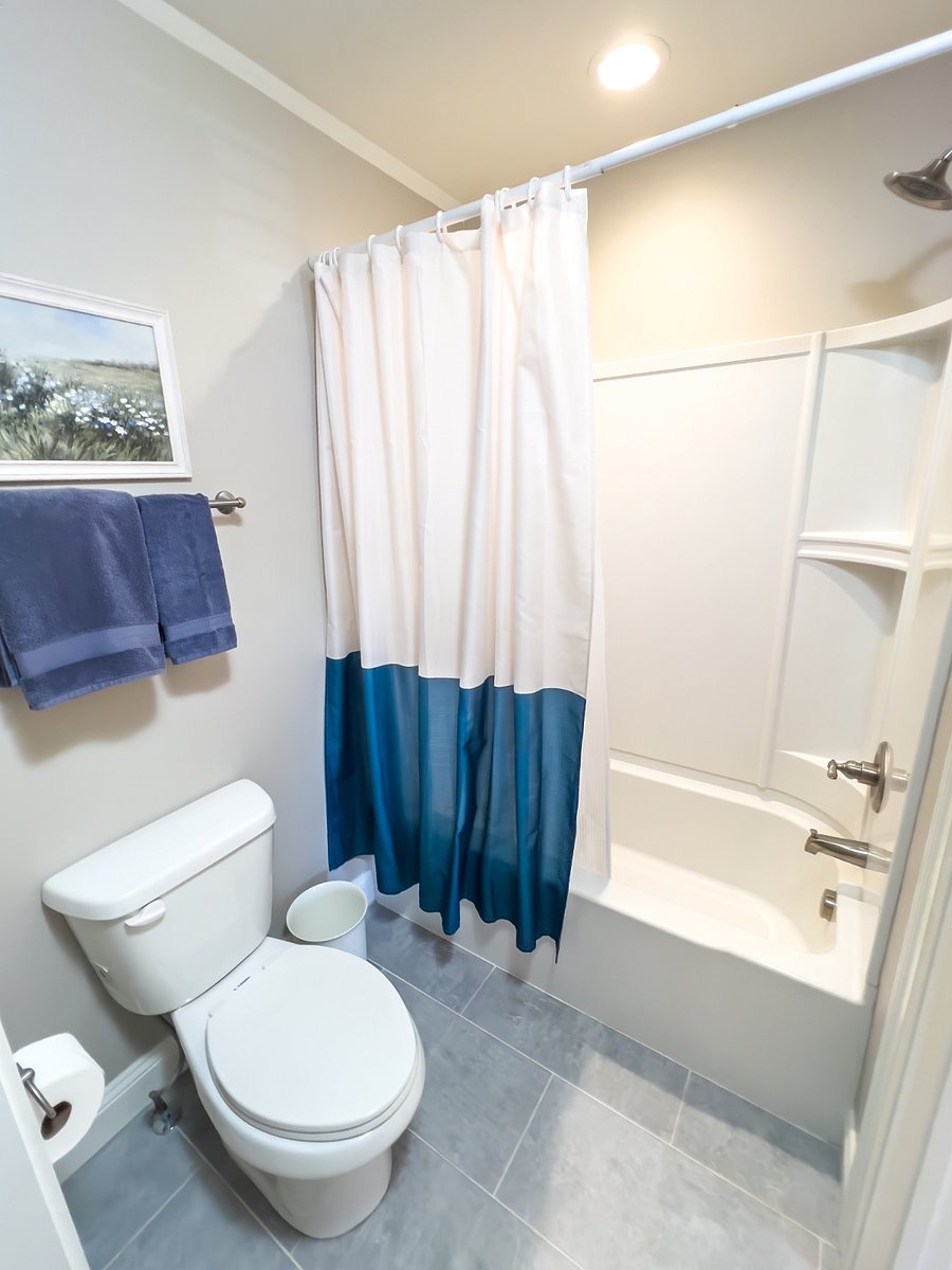 3rd Bathroom on 2nd floor. Jack and Jill sink. The toilet tub and shower area closes off as well with a door.