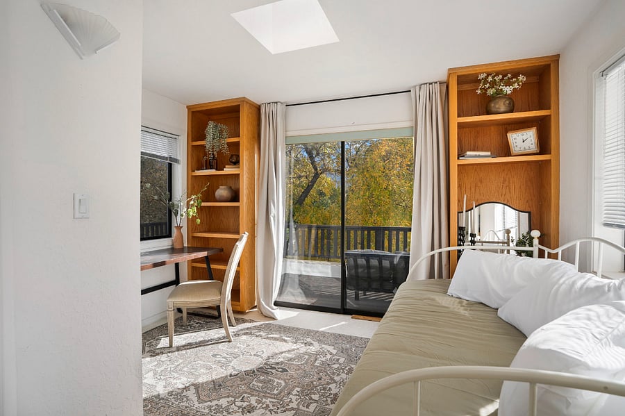 fourth bedroom- trundle bed with either two twin sleeping or king sleeping arrangements once trundle pop up- dedicated workspace