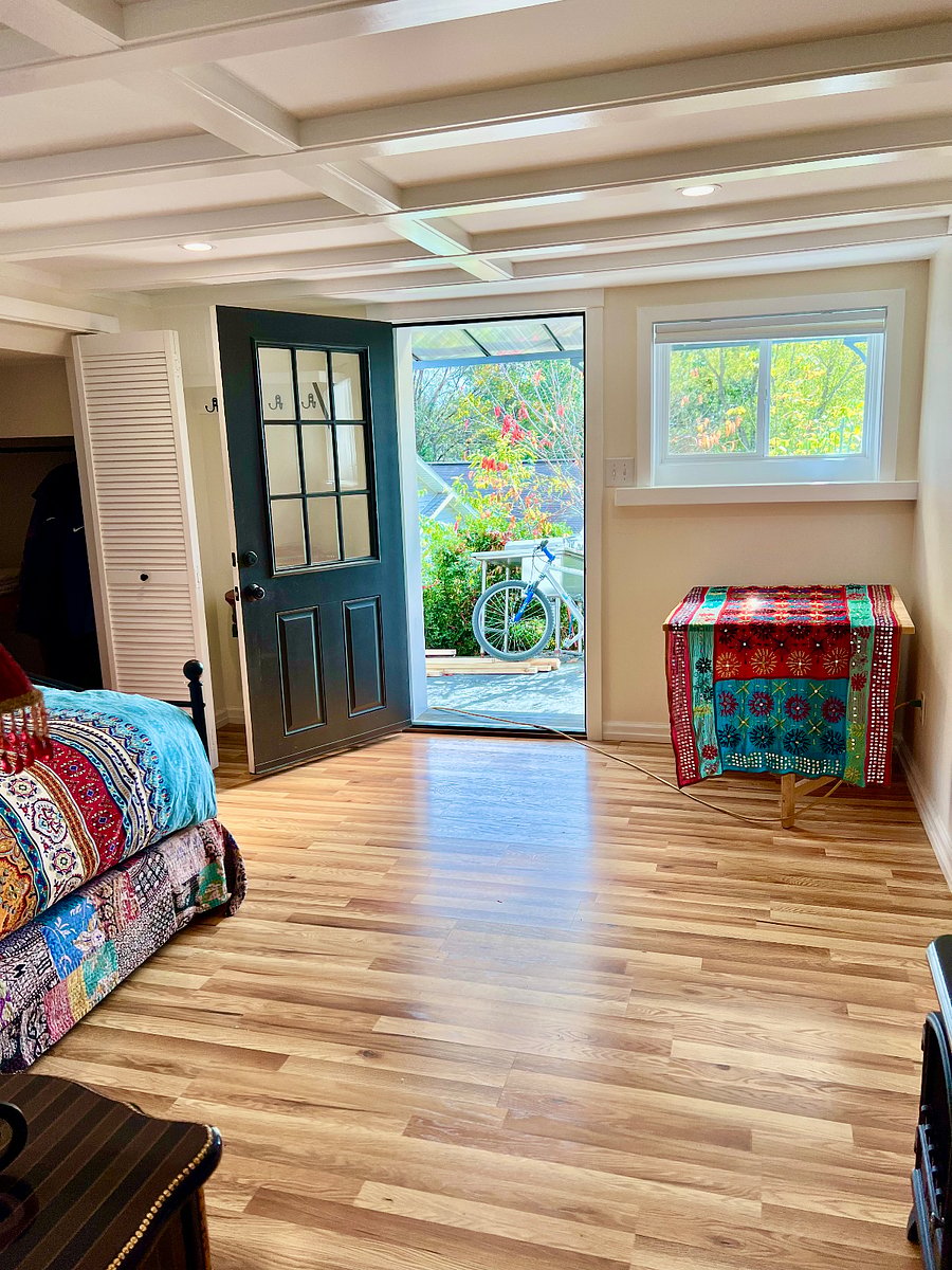 Looking from kitchenette to carport