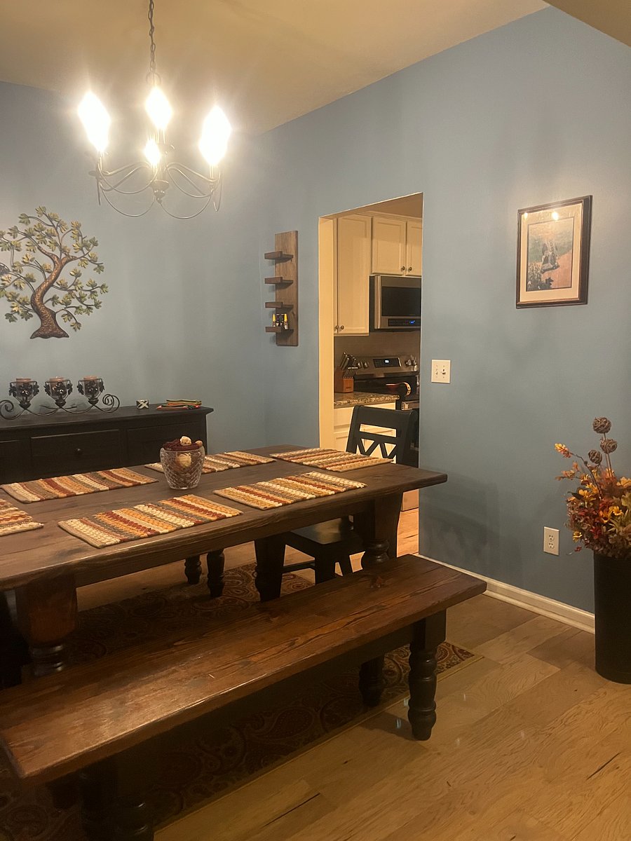 Handmade farm table