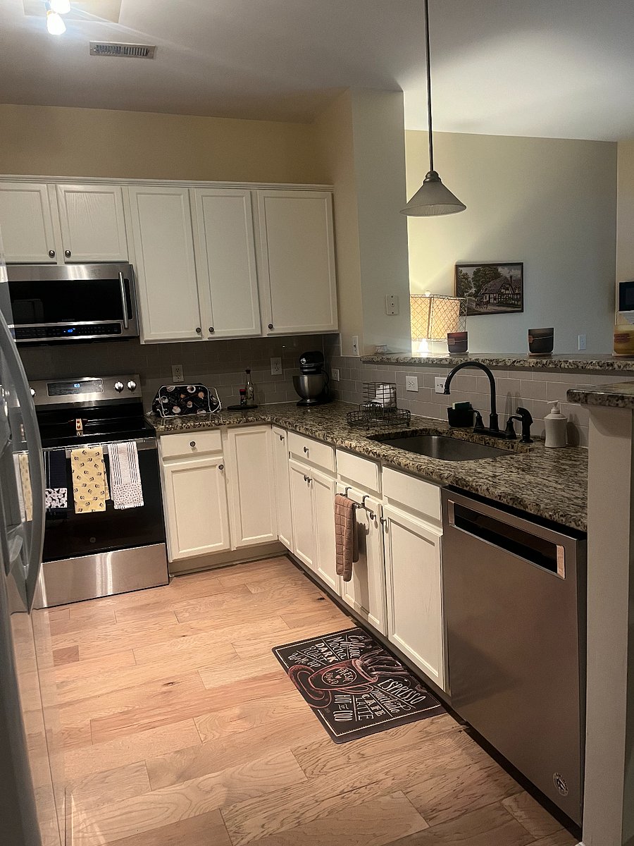 Granite countertops. 