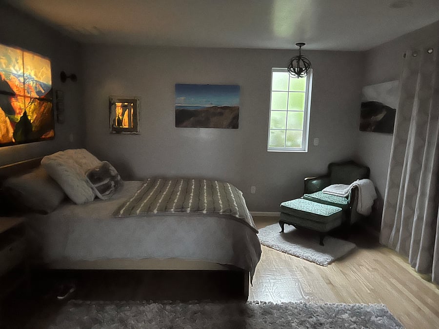 Bedroom is 20x30