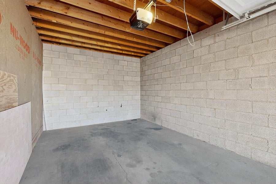 Private detached garage with opener