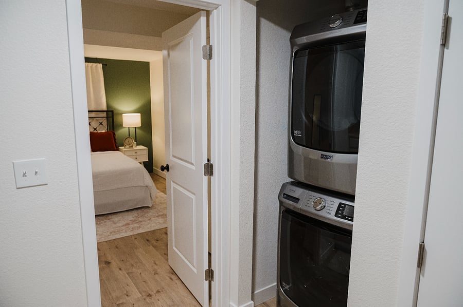 Washer / Dryer in suite.