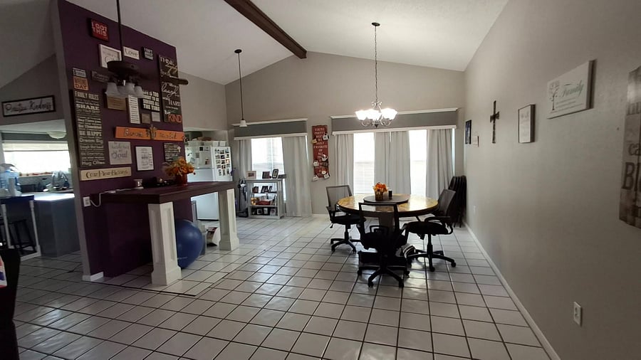 Dining area (from entry way)