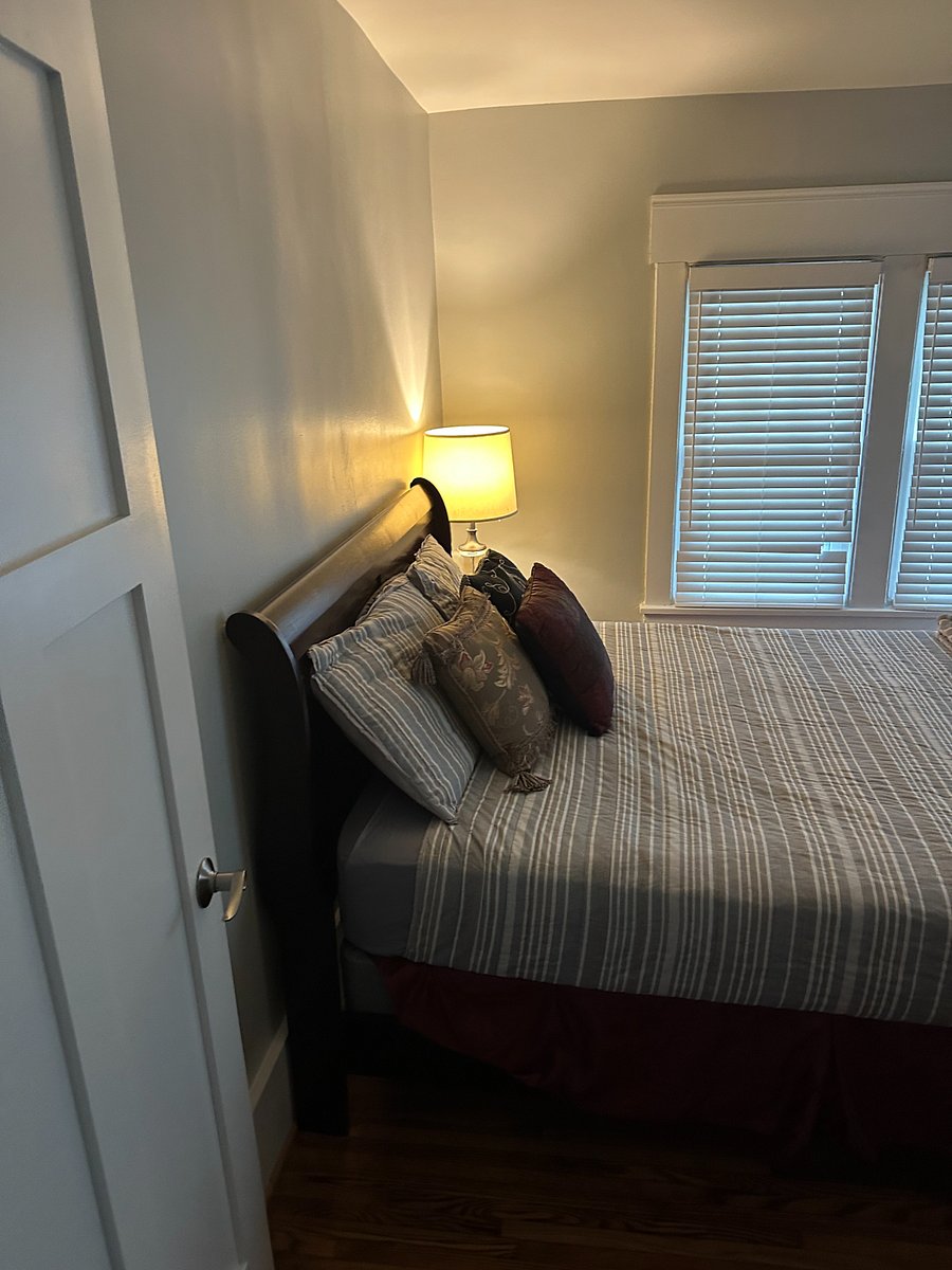 Another view of the downstairs queen bedroom