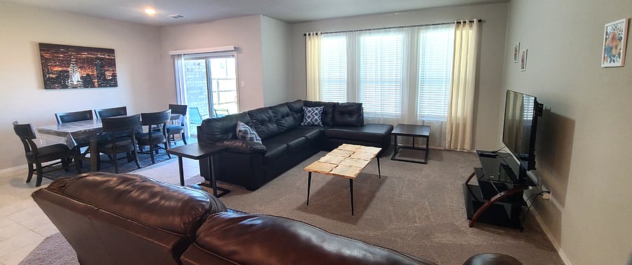 Spacious Living Room with Ample Seating