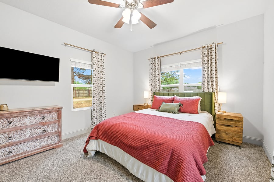 Queen bed