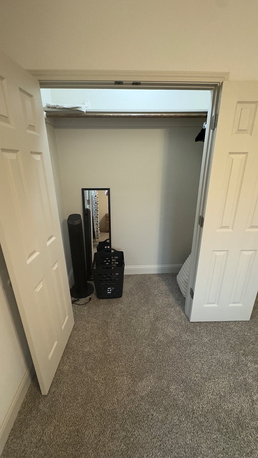 Large double door closets in bedroom 2 and 3