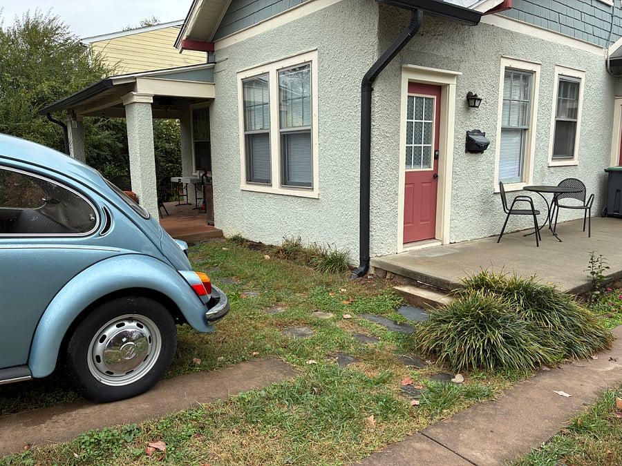 The Beetle is showing your parking space. It cant get more convenient!