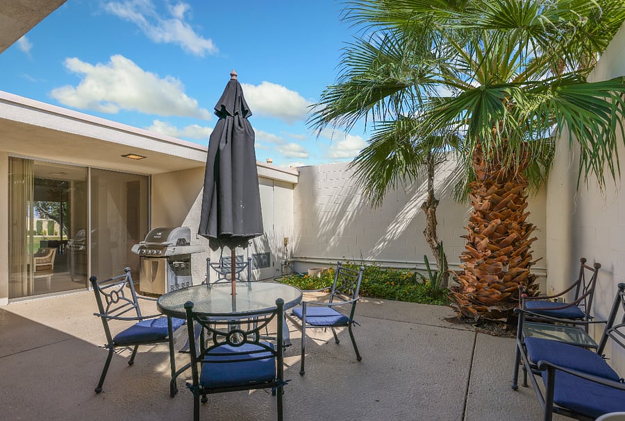 Private Enclosed Courtyard