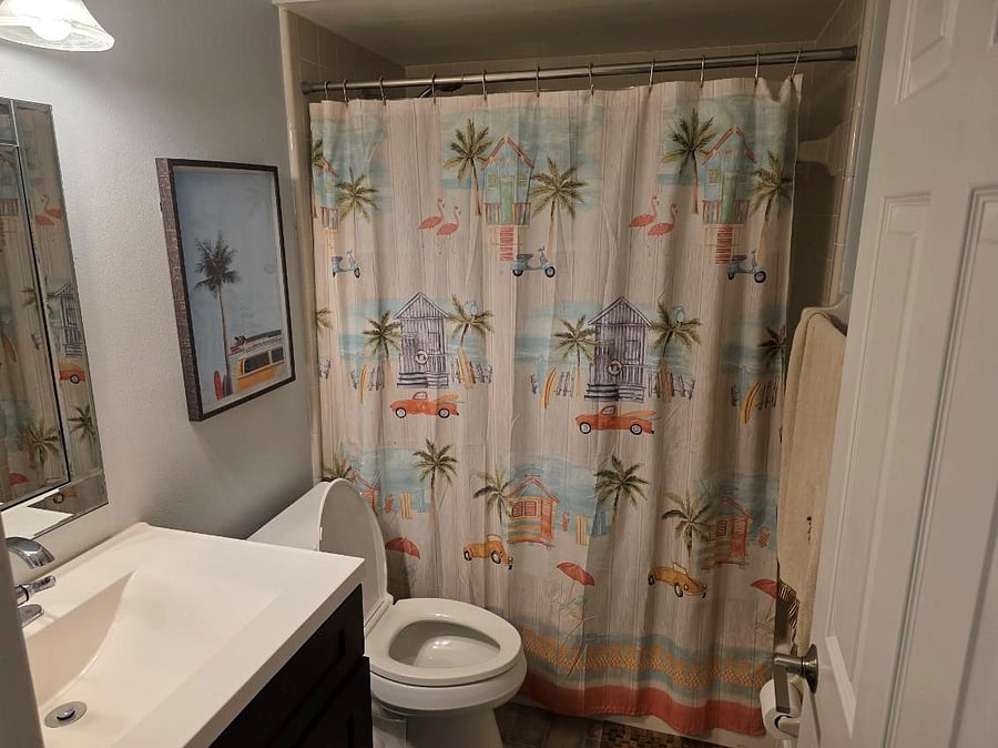 private bathroom