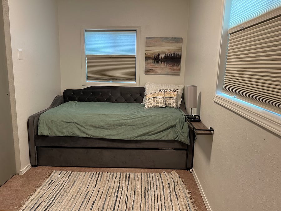 Bedroom 2: twin over twin trundle