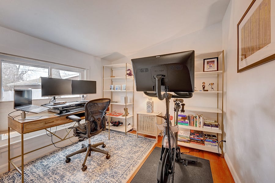 Third Bedroom/Office - Peleton will be removed from the Furnished Rental
