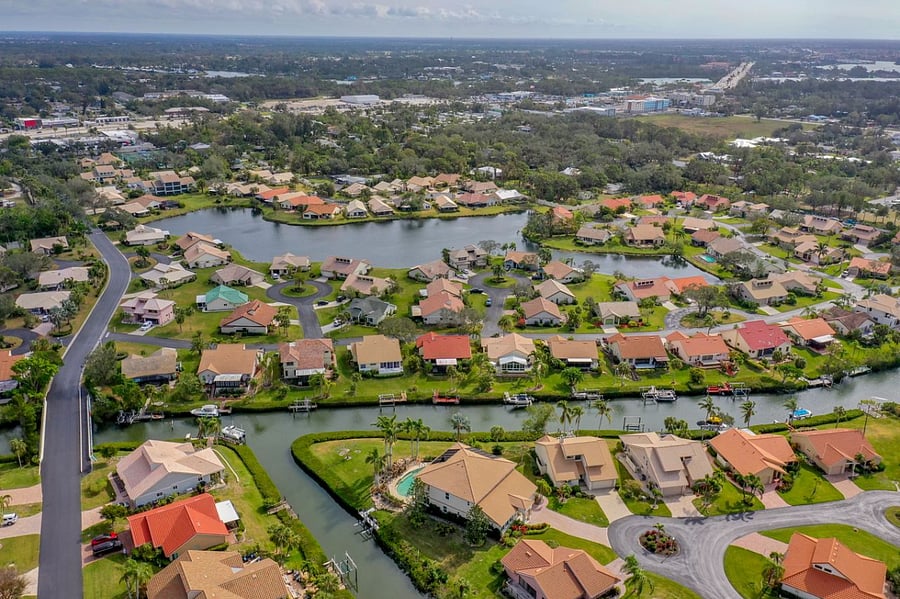 Community aerial view