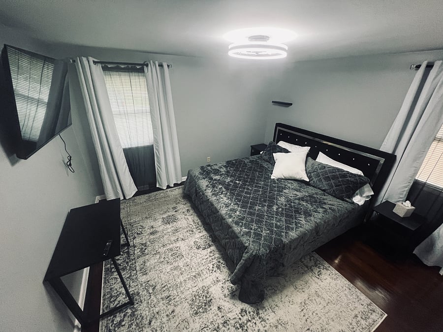 King bed