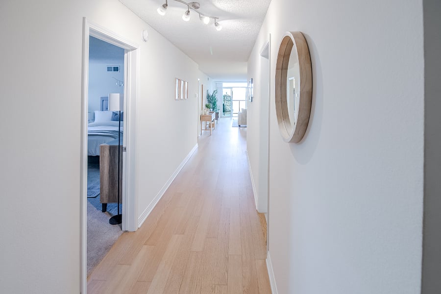 Entryway hallway