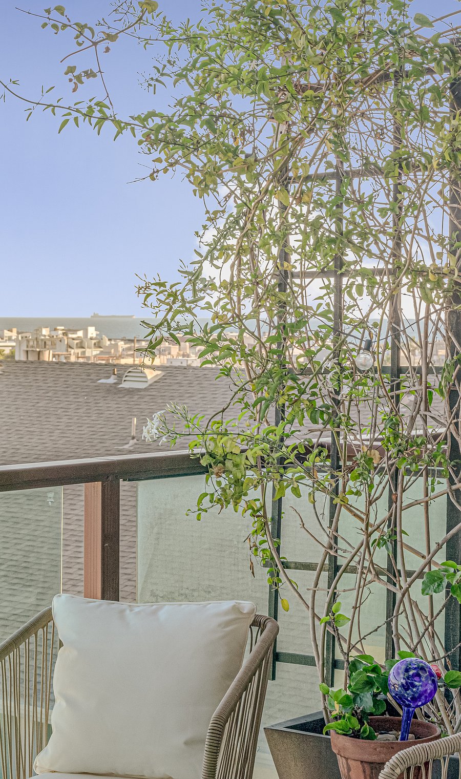 Ocean-view balcony