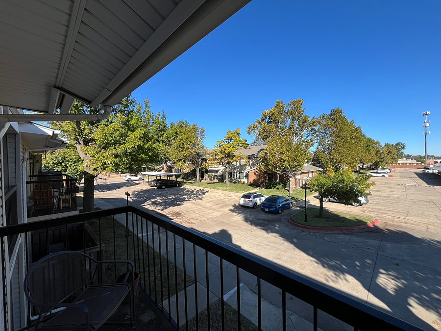 View from the balcony