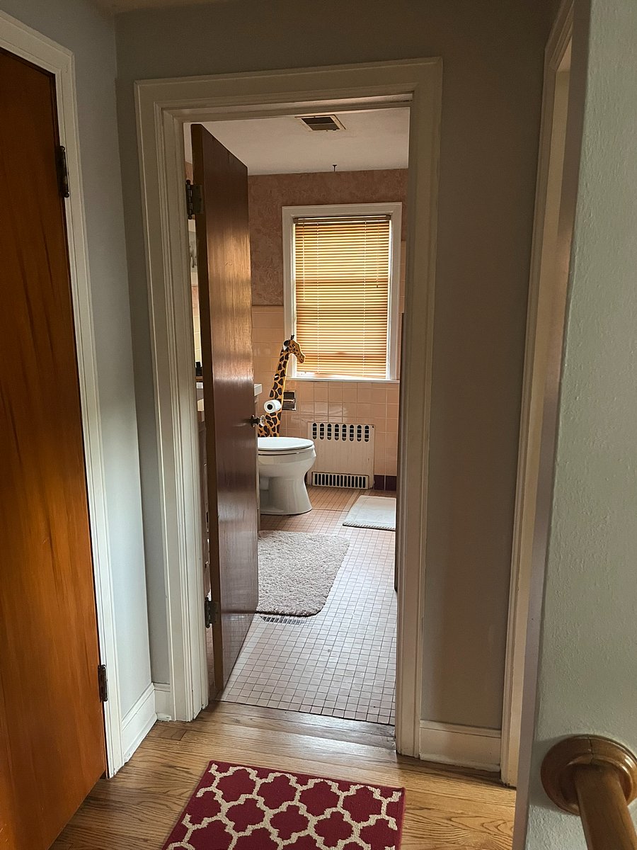 2nd floor bathroom from hallway
