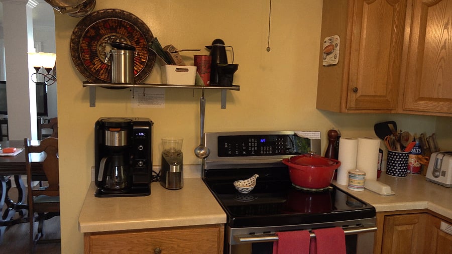 Induction stove & 3 types of coffee makers