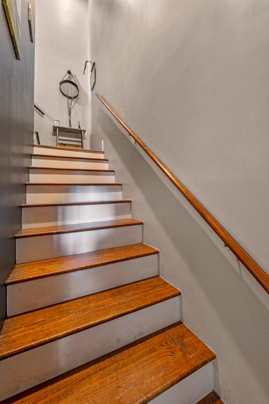Entryway first set of stairs