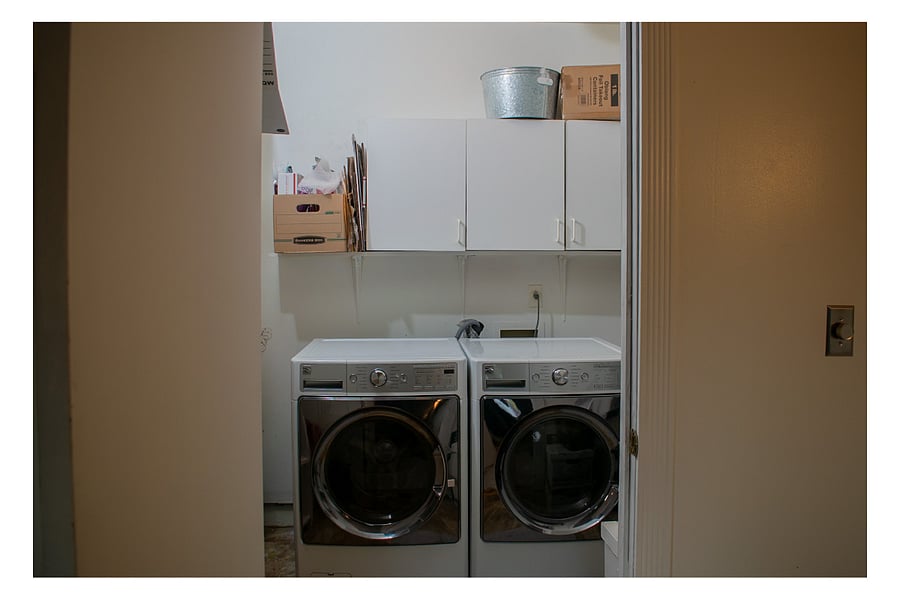 Laundry Room, off Den