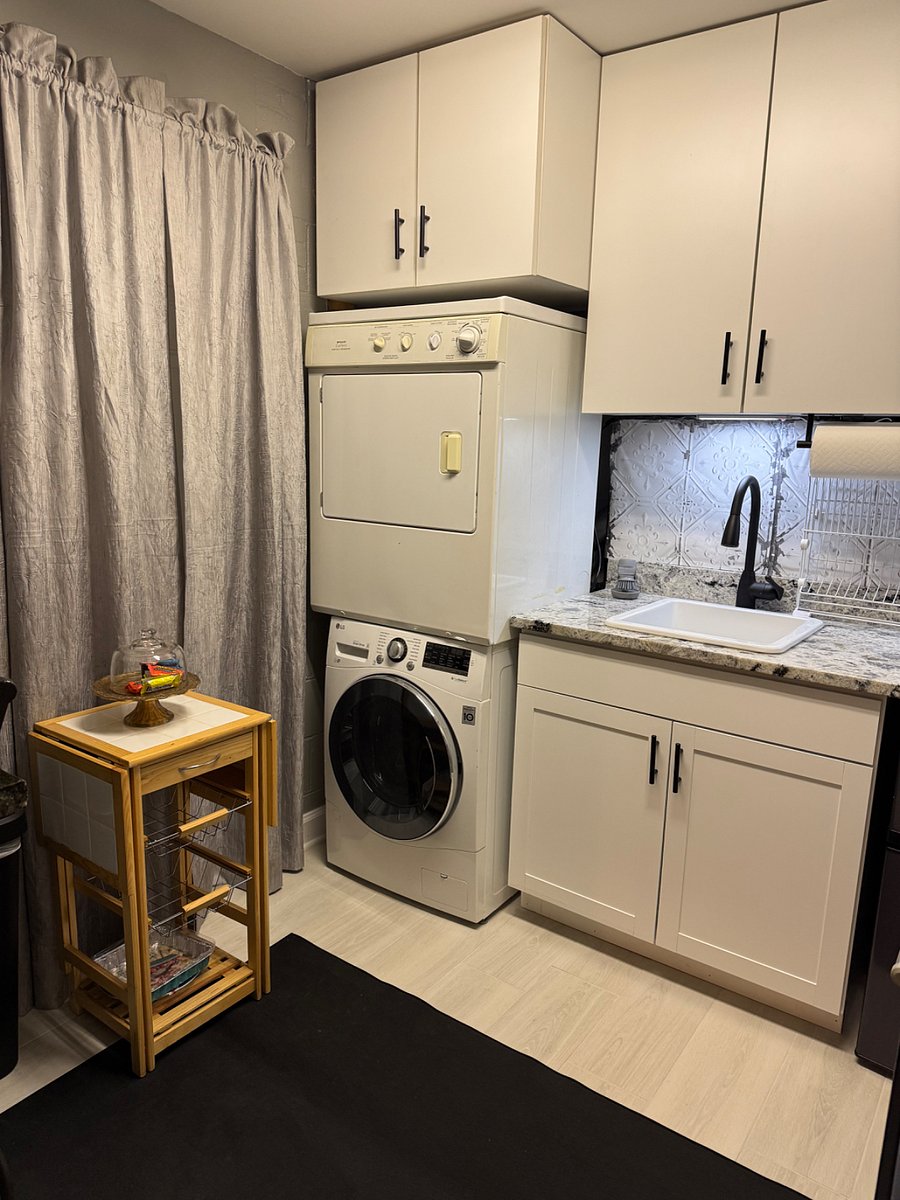 Private washer and dryer 