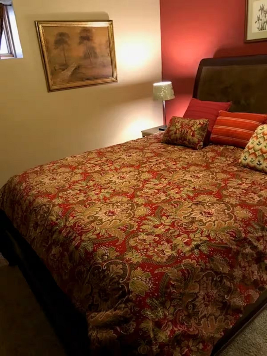 Relax in the new and comfy Queen size bed