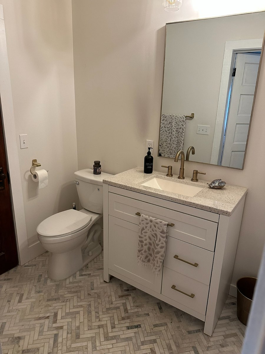 Master Bath with closet