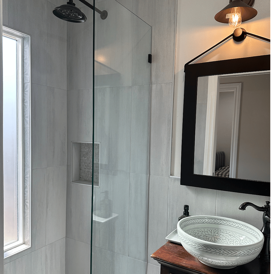 Hall Bath #1 Shower