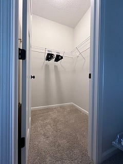 2nd bedroom walk in closet