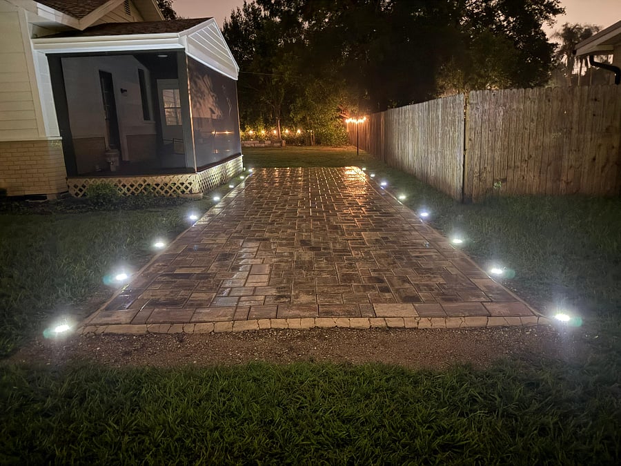 Paved Parking Space