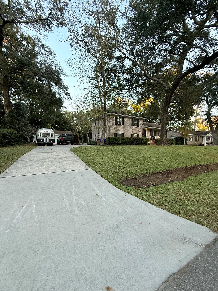 Huge Driveway 