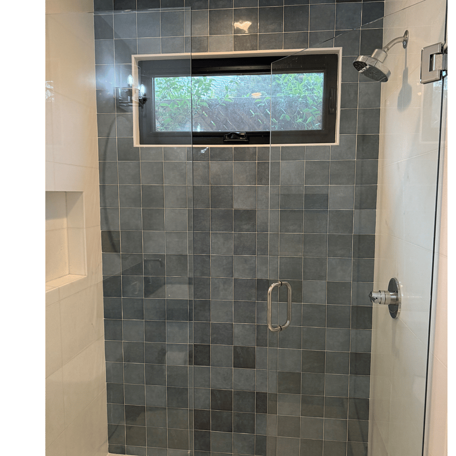 new tankless water heater shower