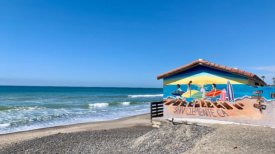 North Beach, San Clemente by train station