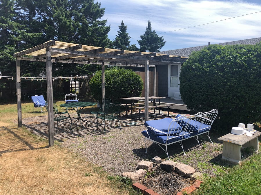roomy outdoor space