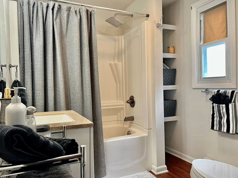 Primary BathroomHot tub