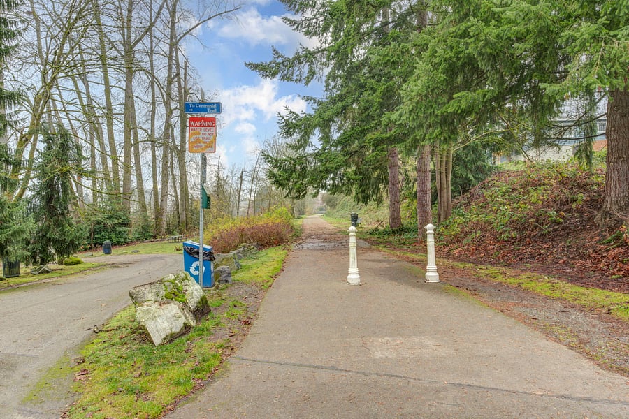 Riverfront Trail access across the street.