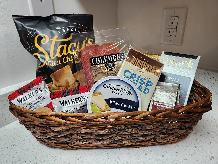 Example of your welcome gift!